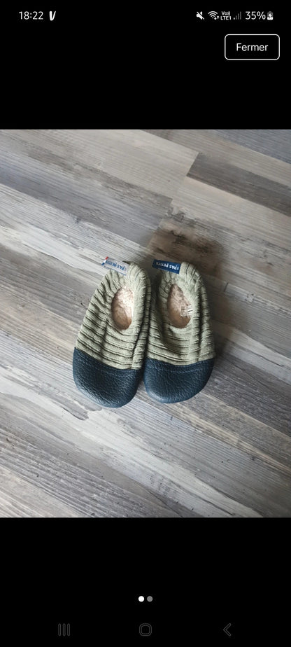 Les Petits Velours Gris vert