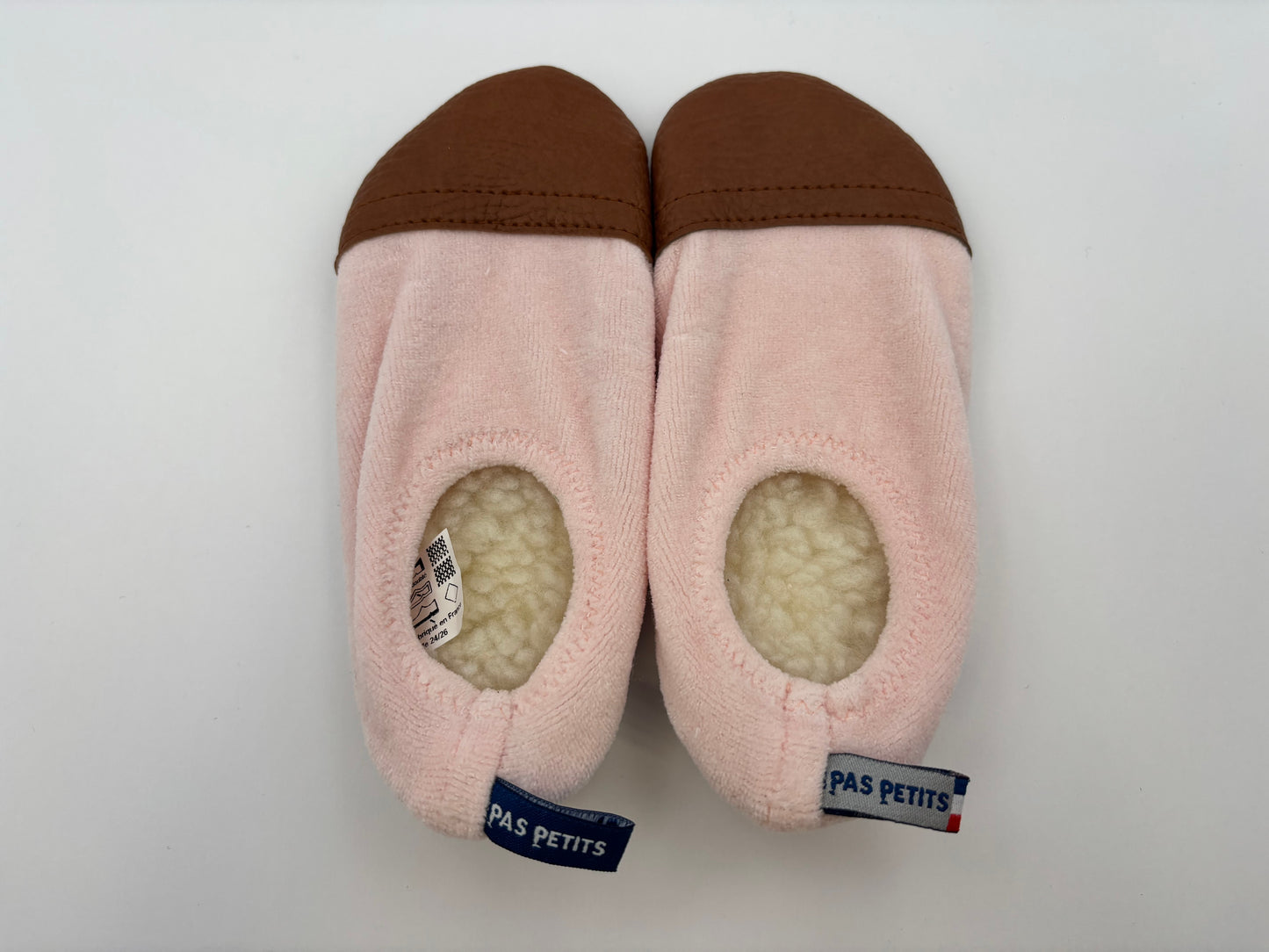 Les Petits Velours Pyjama Rose Pâle