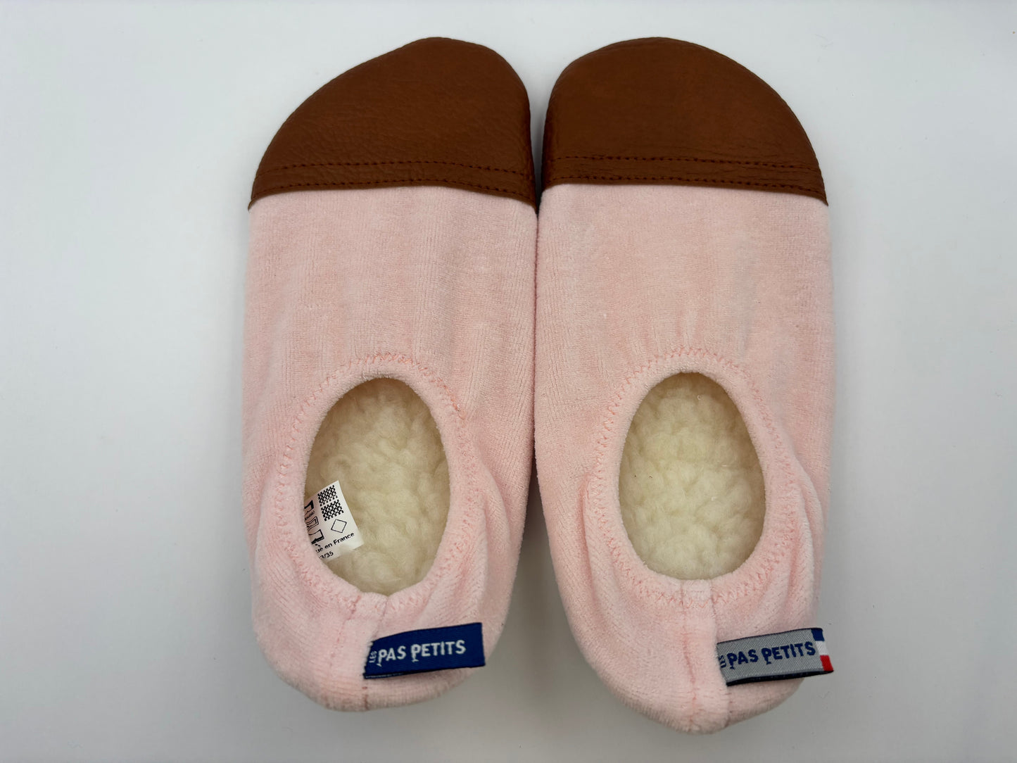 Les Petits Velours Pyjama Rose Pâle