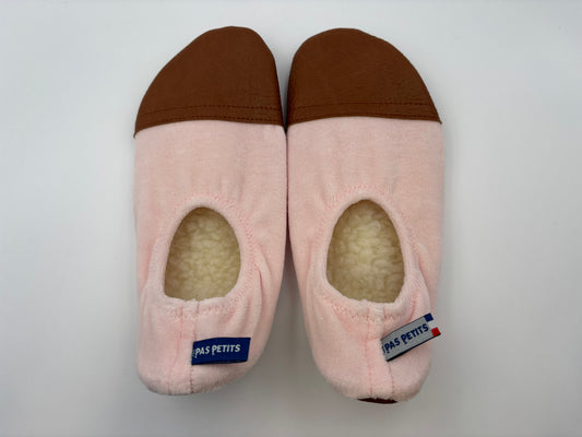 Les Petits Velours Pyjama Rose Pâle