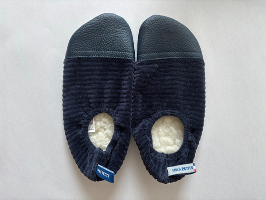 Les Petits Velours Bleu Profond  - 30-32