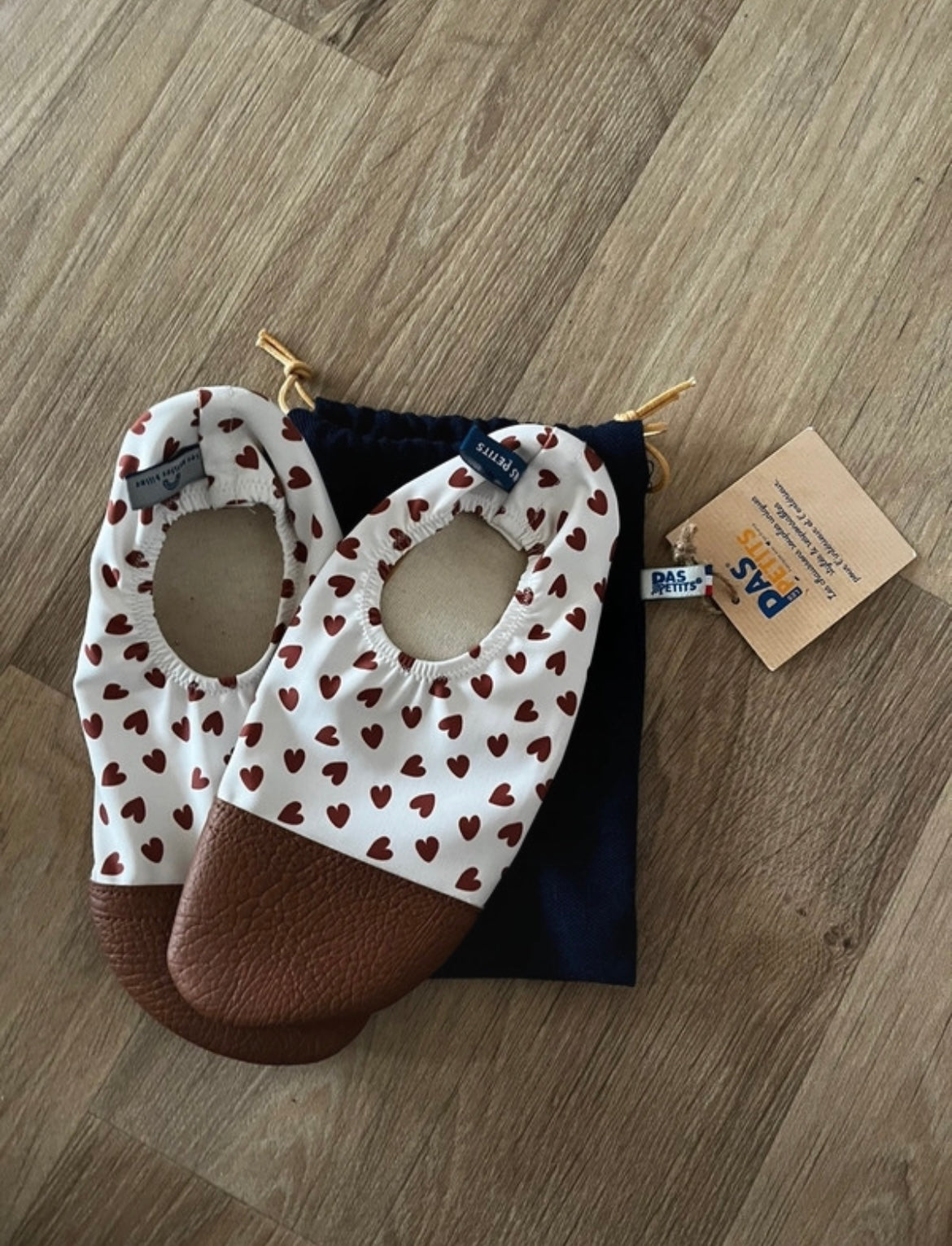 Chaussons coeurs