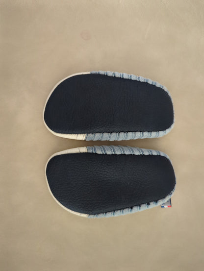 Chaussons bleus