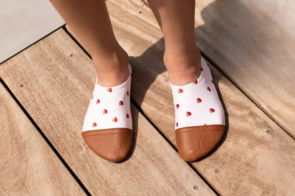Les Petits Coeurs Bicolores